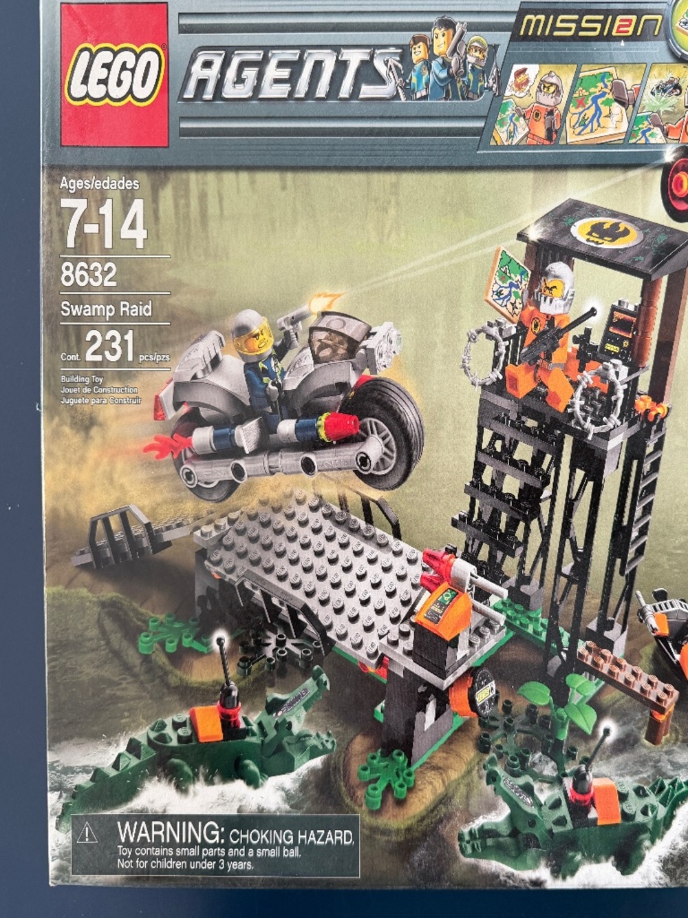 LEGO Agents: Swamp Raid (8632)